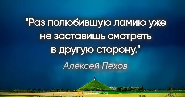 Алексей Пехов цитата: "Раз полюбившую ламию уже не заставишь смотреть в другую сторону."